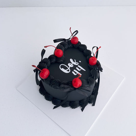 Charm heart cake - Multiple flavors & colours