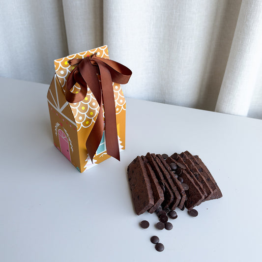 Christmas Chocolate Shortbread Gift Box (GF)