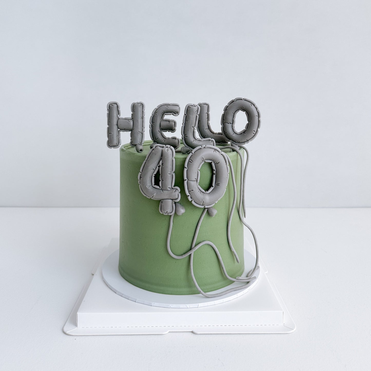 Number balloon cake - Multiple flavours & colours