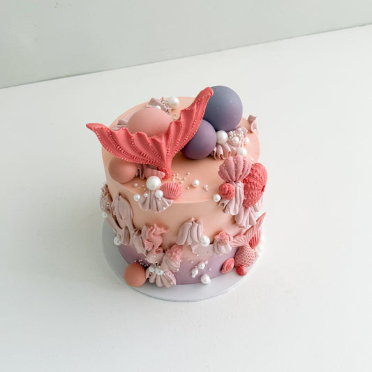 Under the sea mermaid cake - Multiple flavours & colours