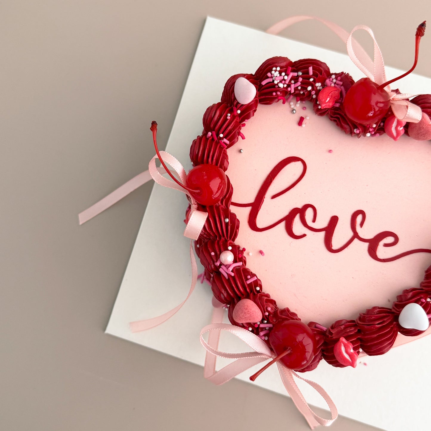 Valentine's day cake