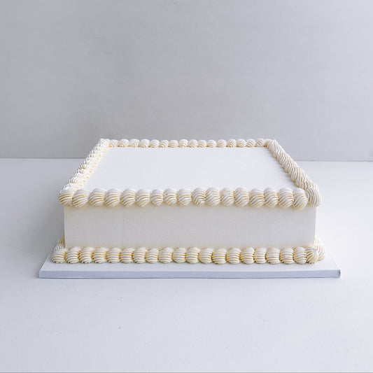 Vintage slab cake - Multiple flavours & colours