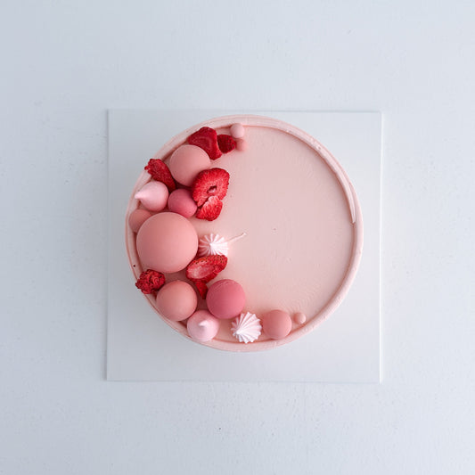 pistachio strawberry cake auckland cake