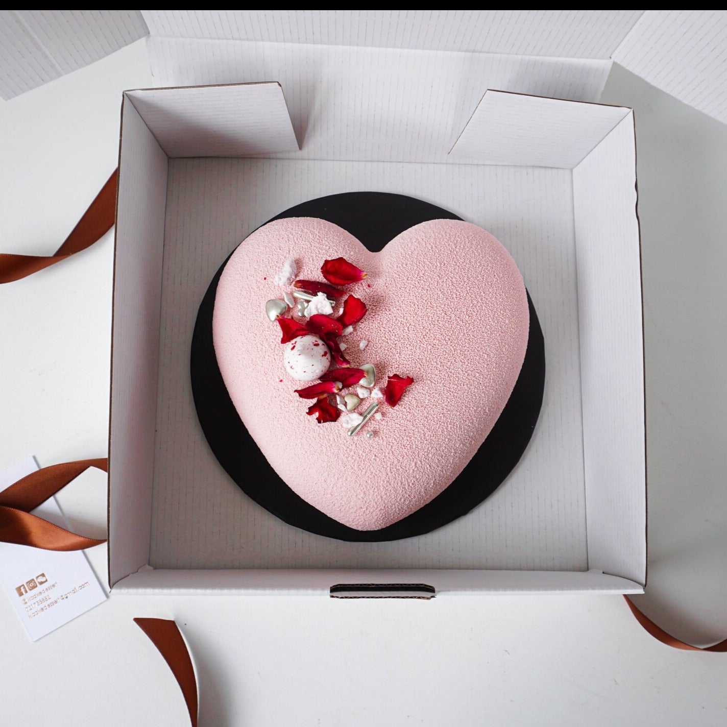lychee raspberry mousse cake 7 INCH