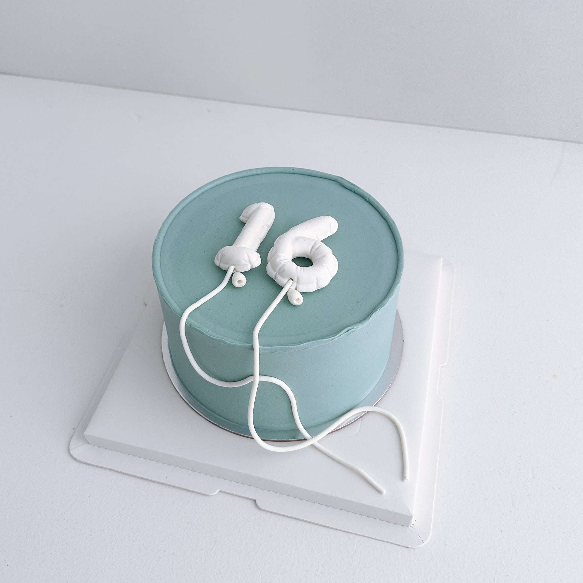 Number balloon cake - Multiple flavours & colours