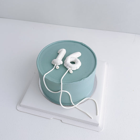 Number balloon cake - Multiple flavours & colours