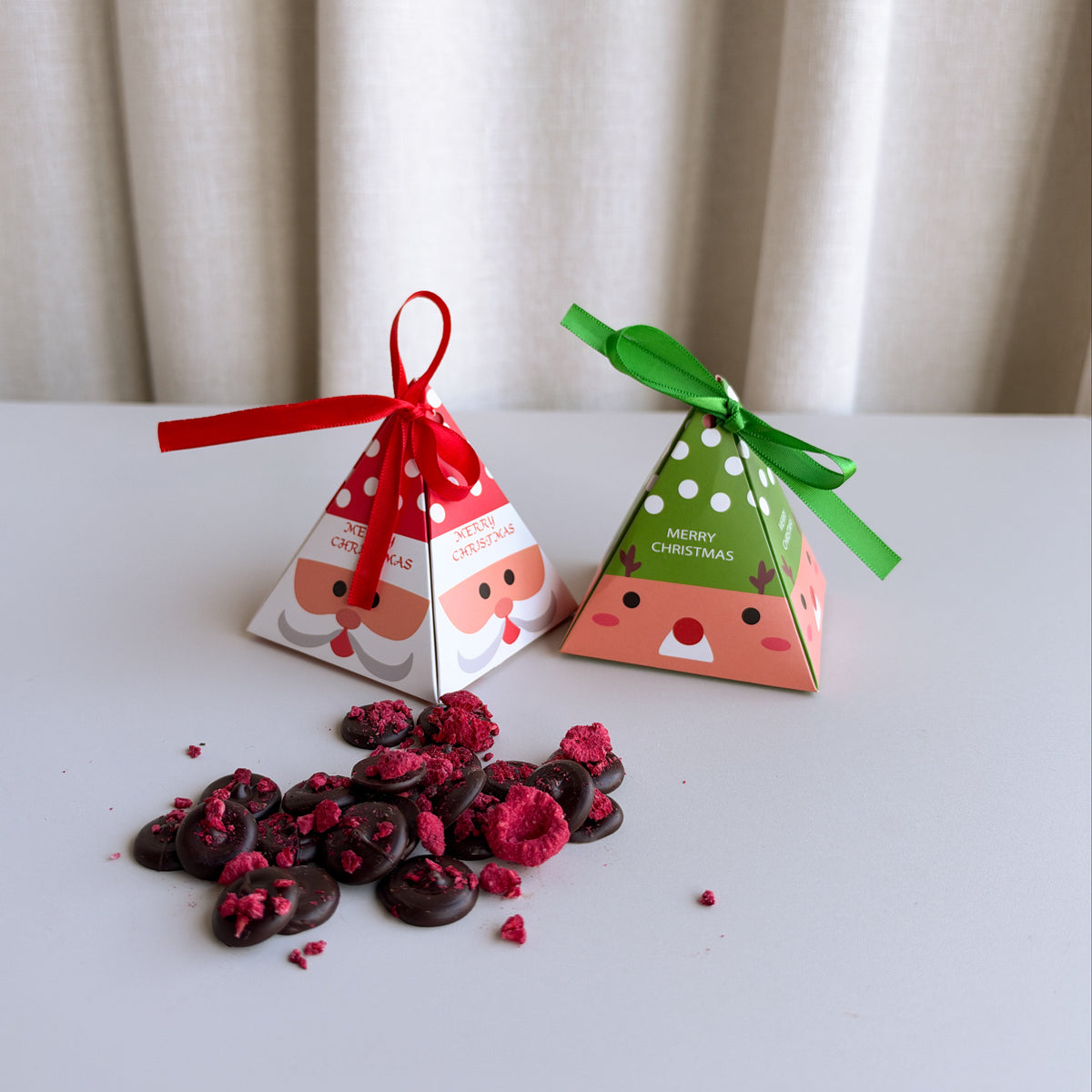 Christmas Chocolate Buttons Gift Box