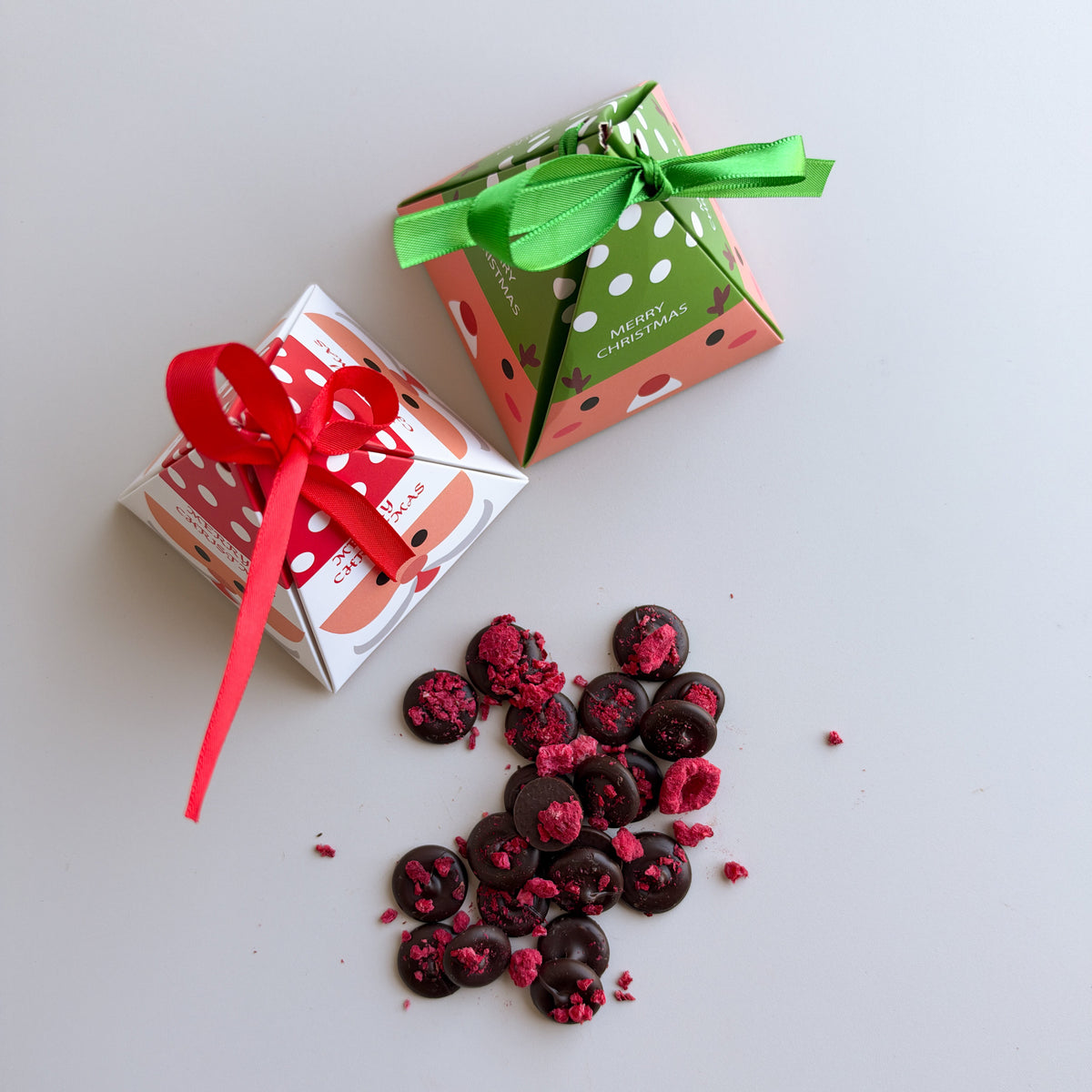 Christmas Chocolate Buttons Gift Box