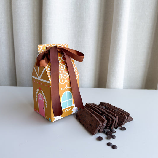 Christmas Chocolate Shortbread Gift Box (GF)
