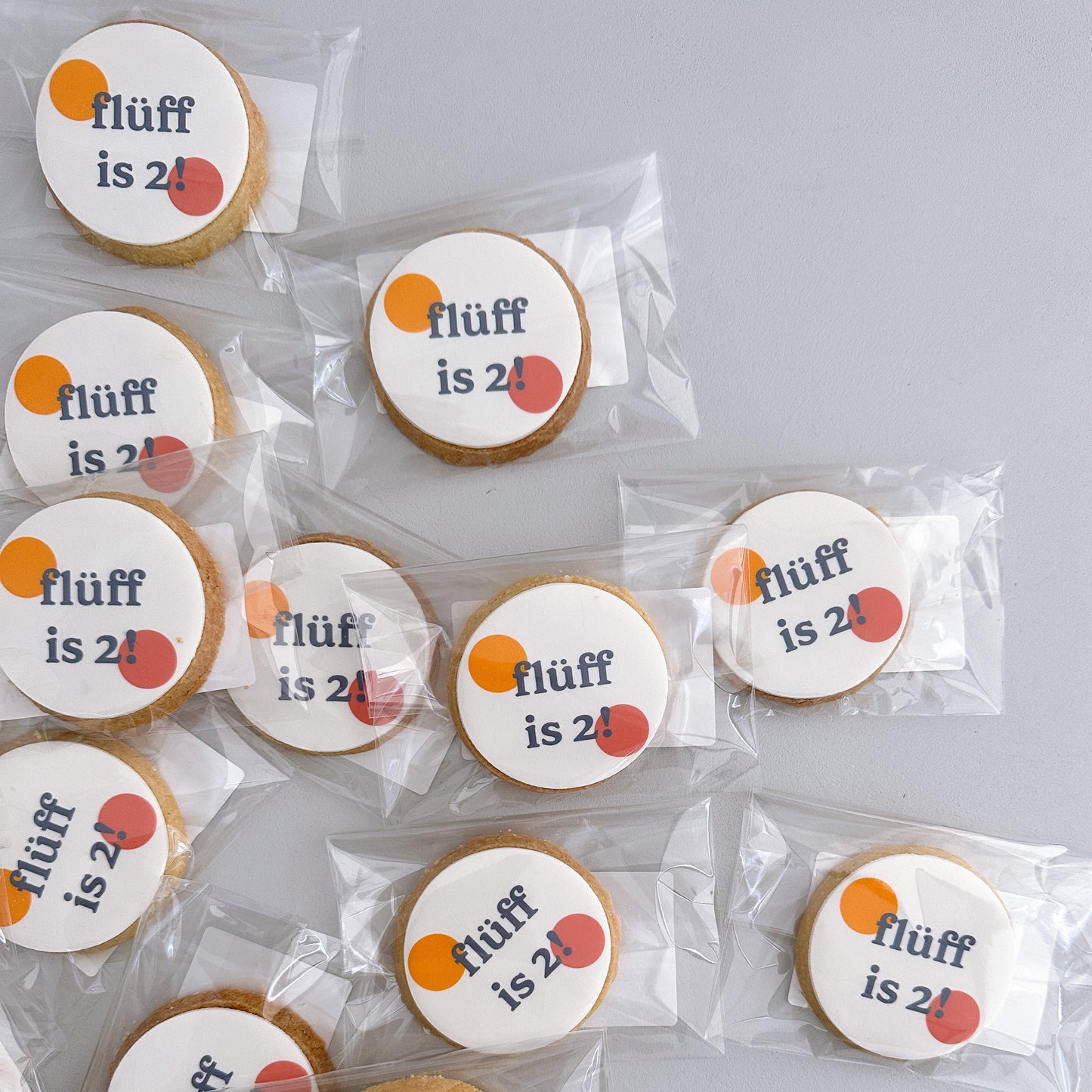 Personalised shortbread cookie x 12units