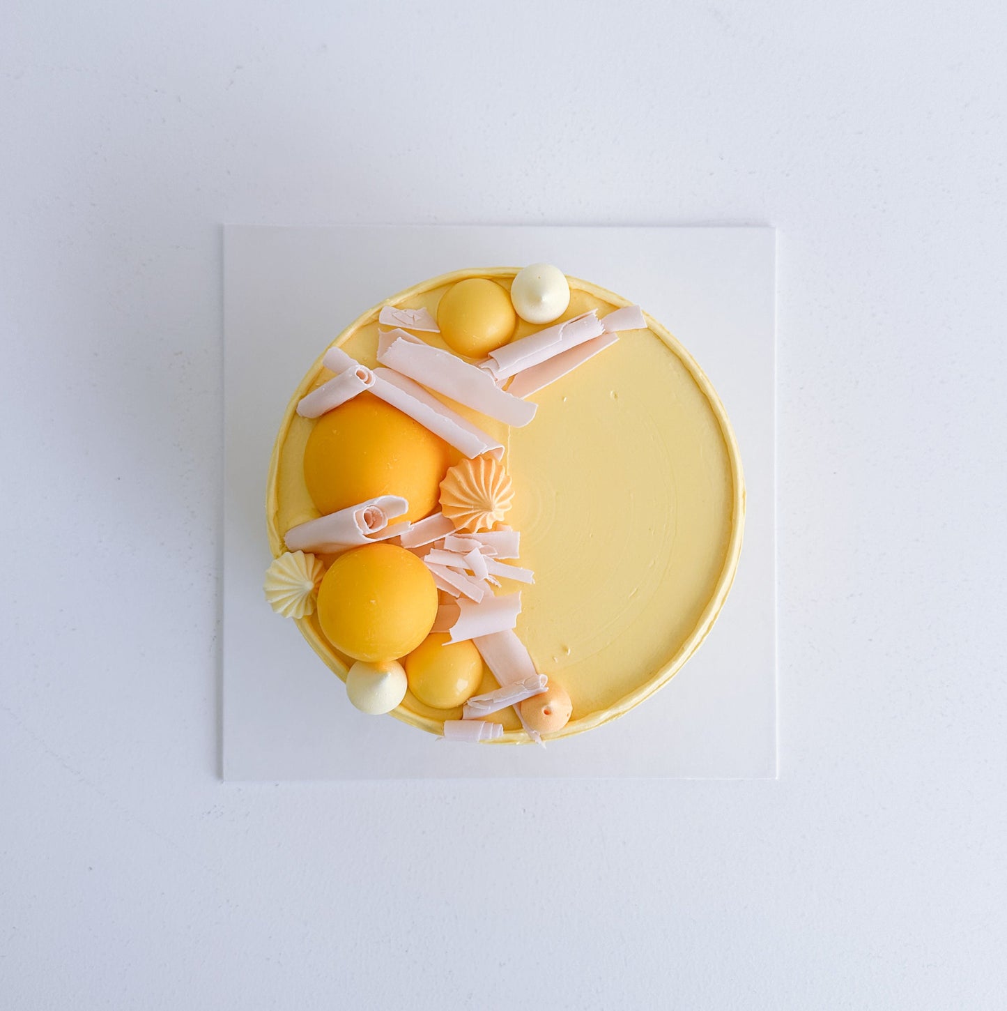 Mango passionfruit cake