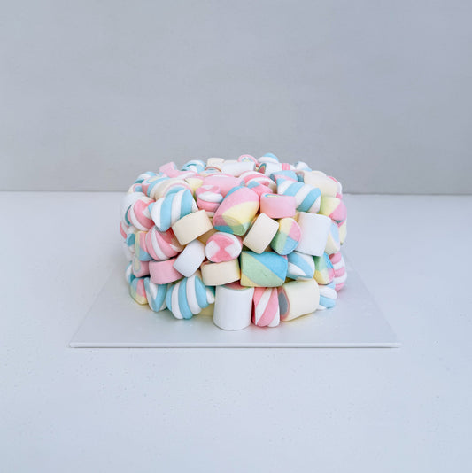 Pastel marshmallow cake - Multiple flavors