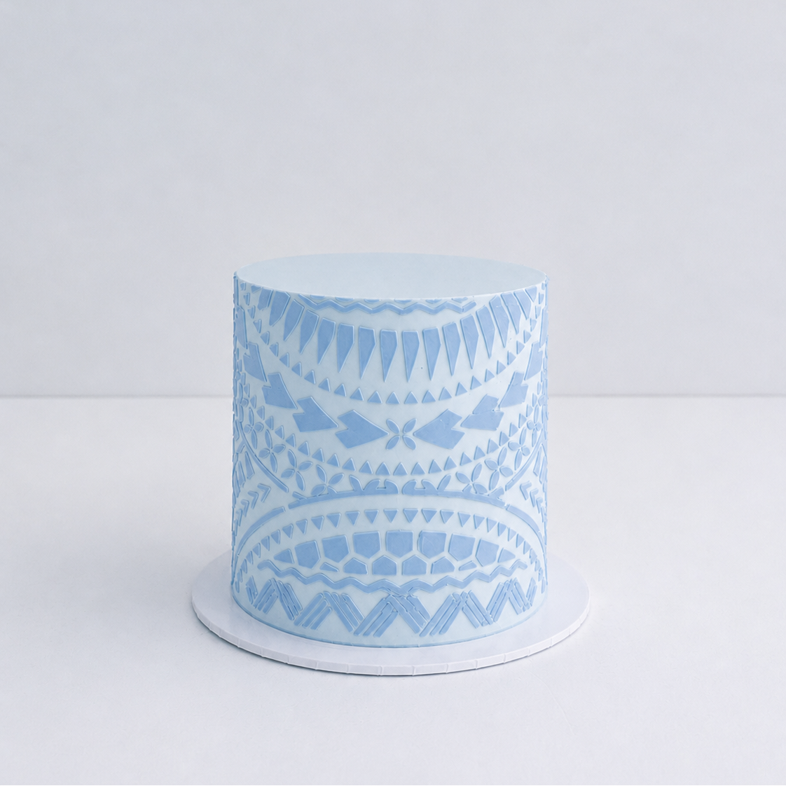 Polynesian pattern cake - Multiple flavors & colours