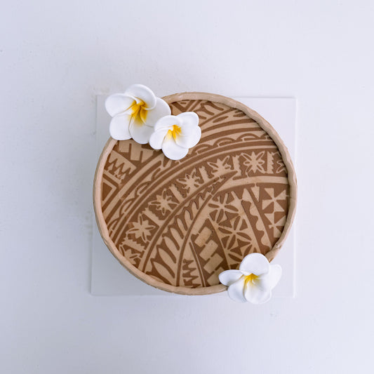 Polynesian pattern cake (short)