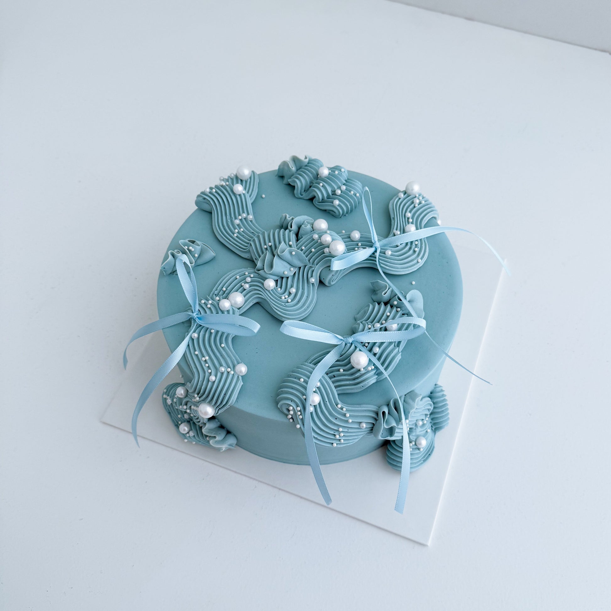 Ruffle Piping Cake  - Multiple flavours & colours