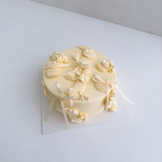 Ruffle Piping Cake  - Multiple flavours & colours