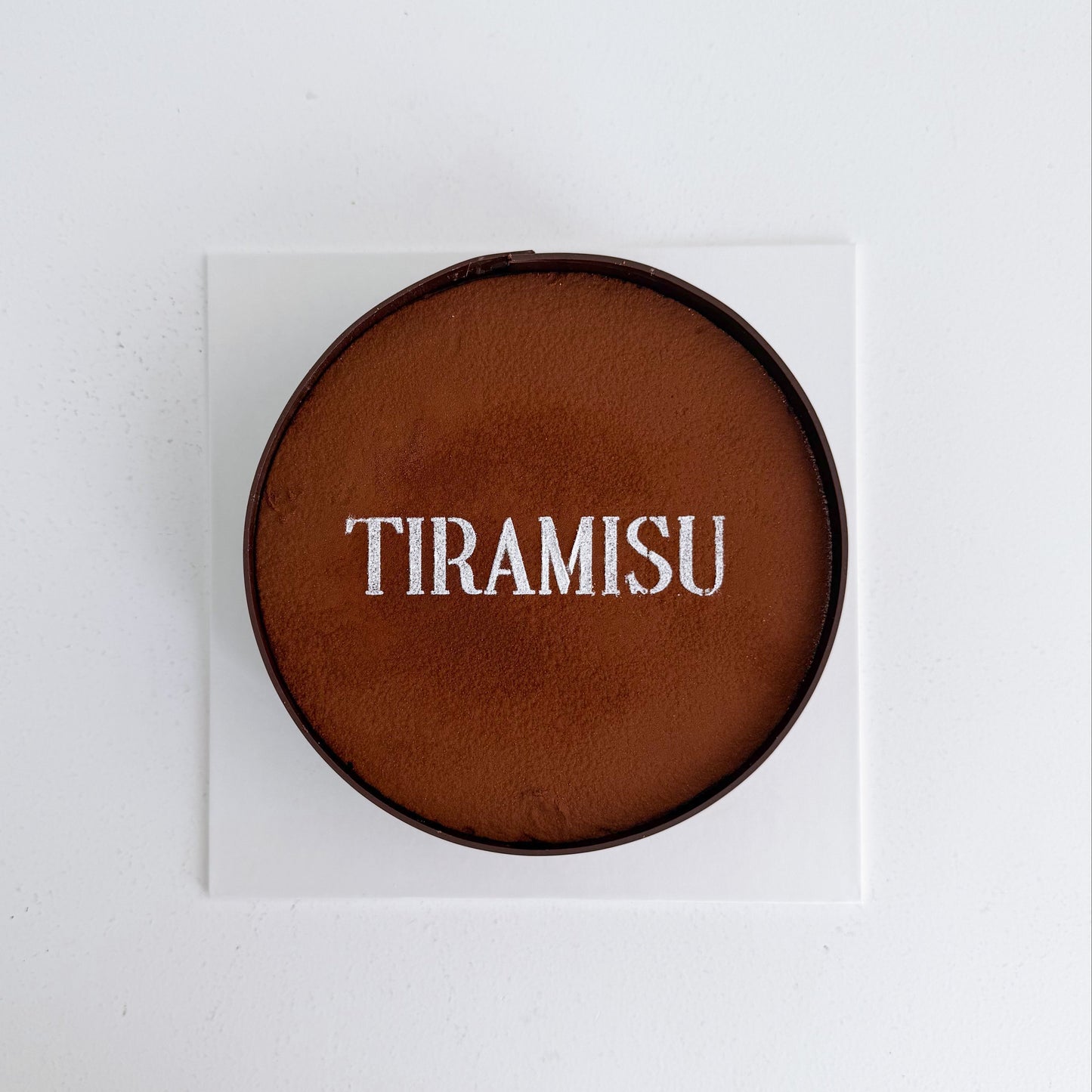 Tiramisu cake  7inch