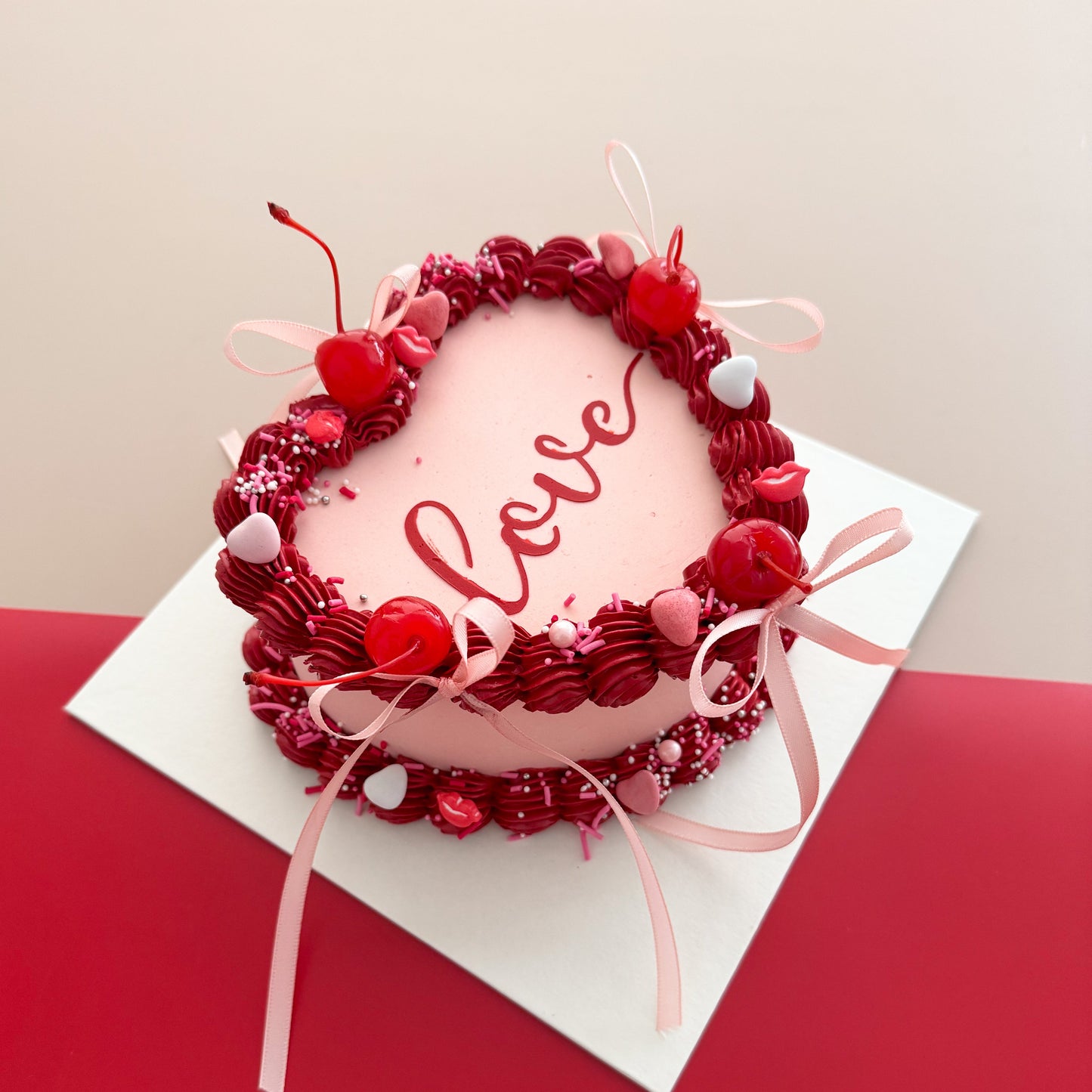 Valentine's day cake 
