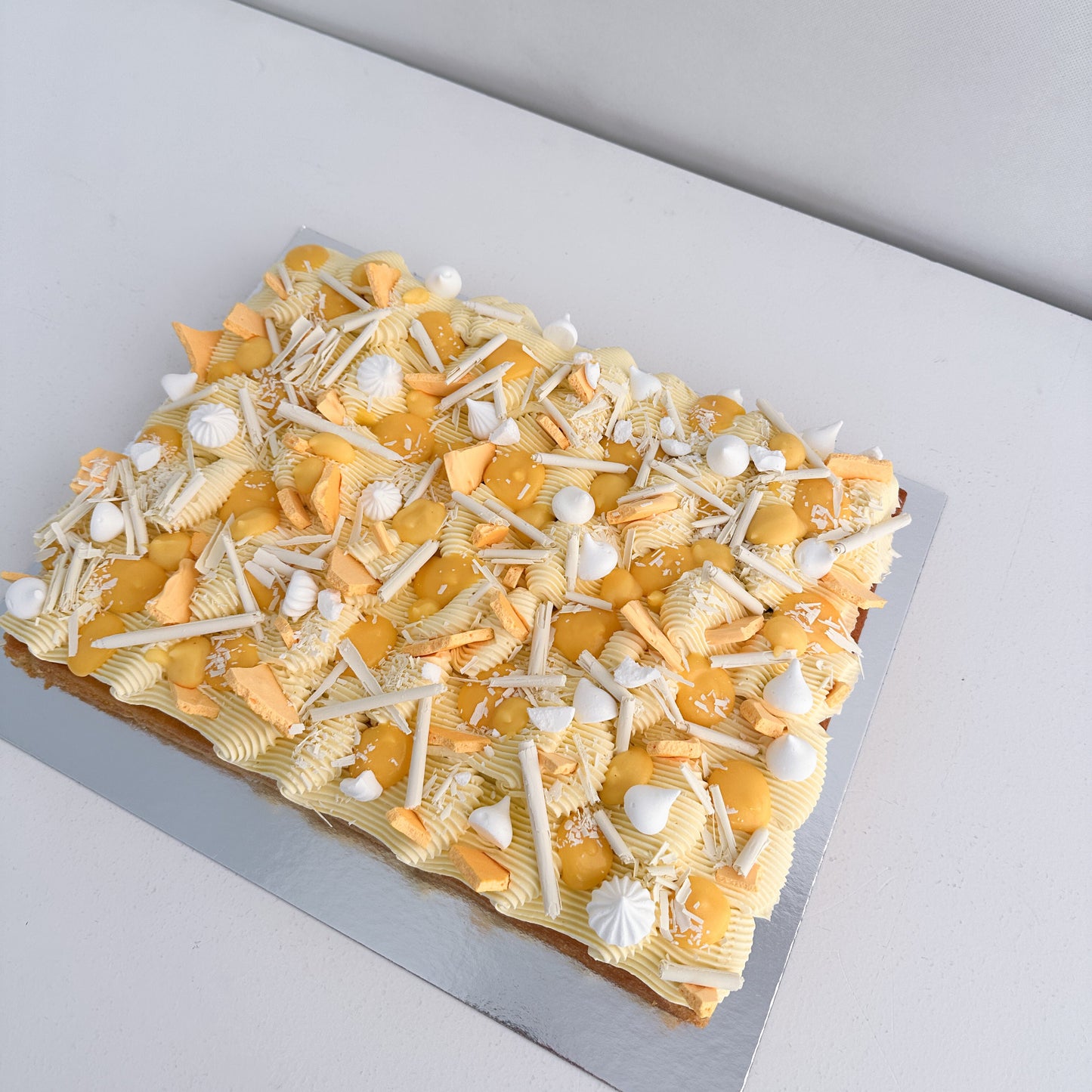 lemon slab cake 