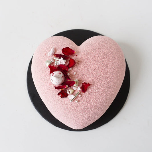 lychee raspberry mousse cake 7 INCH